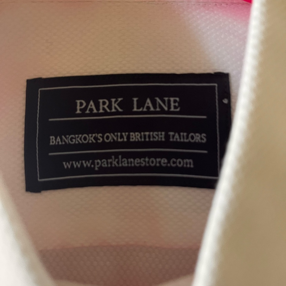 Park Lane White Dress Shirt Elegant Formal Wear